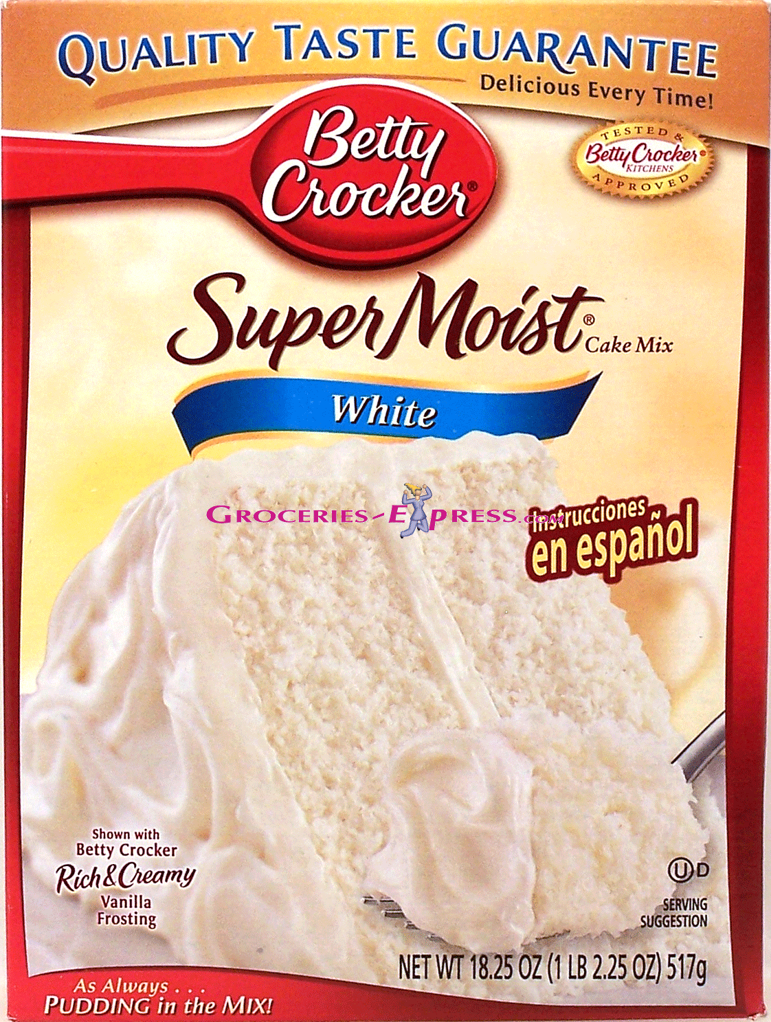 Betty Crocker&nbsp;Super Moist&nbsp;white cake mix Full-Size Picture